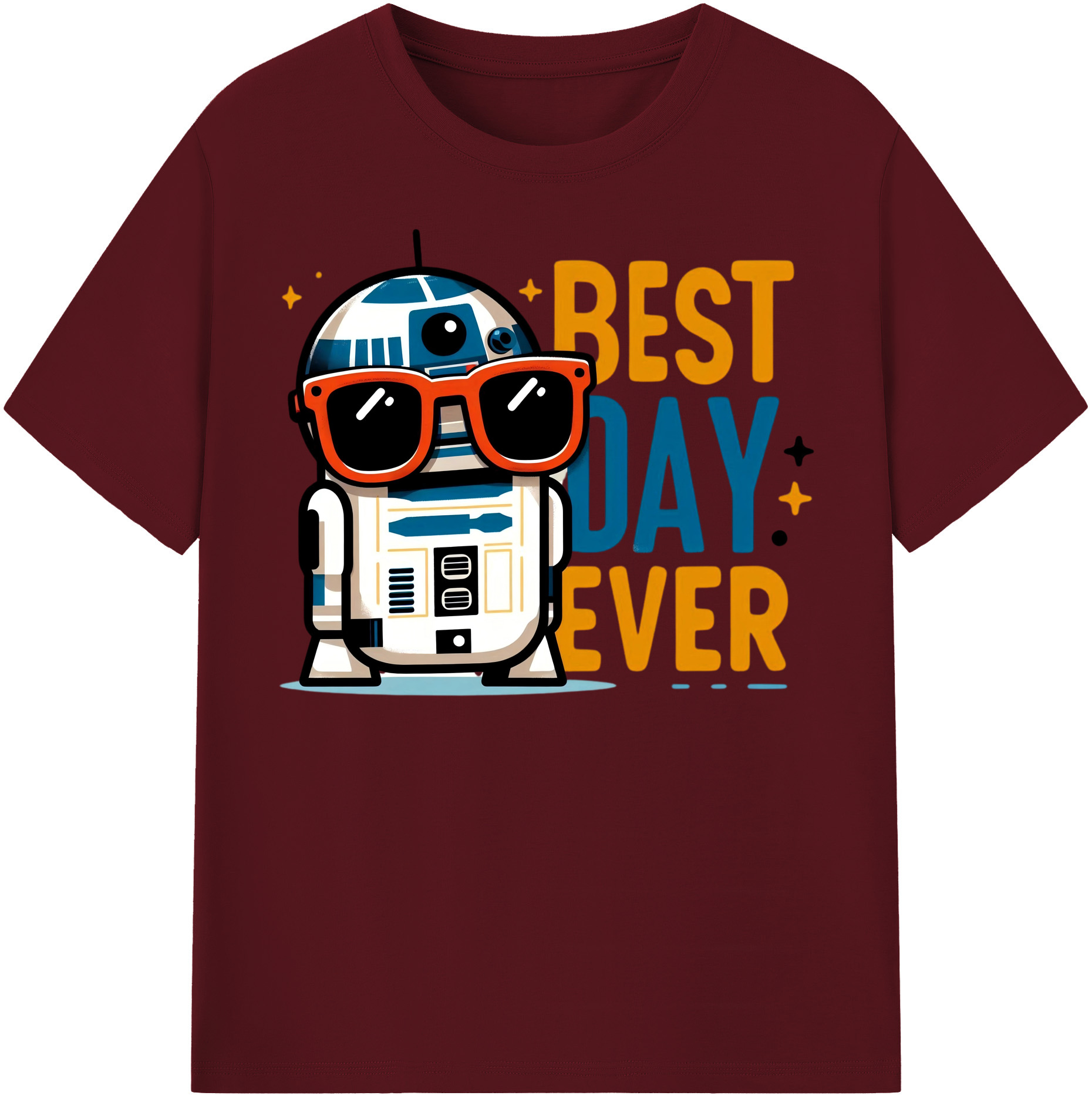 （画像用） スター・ウォーズ Star Wars 綿100％半袖Tシャツ（フロントプリント）